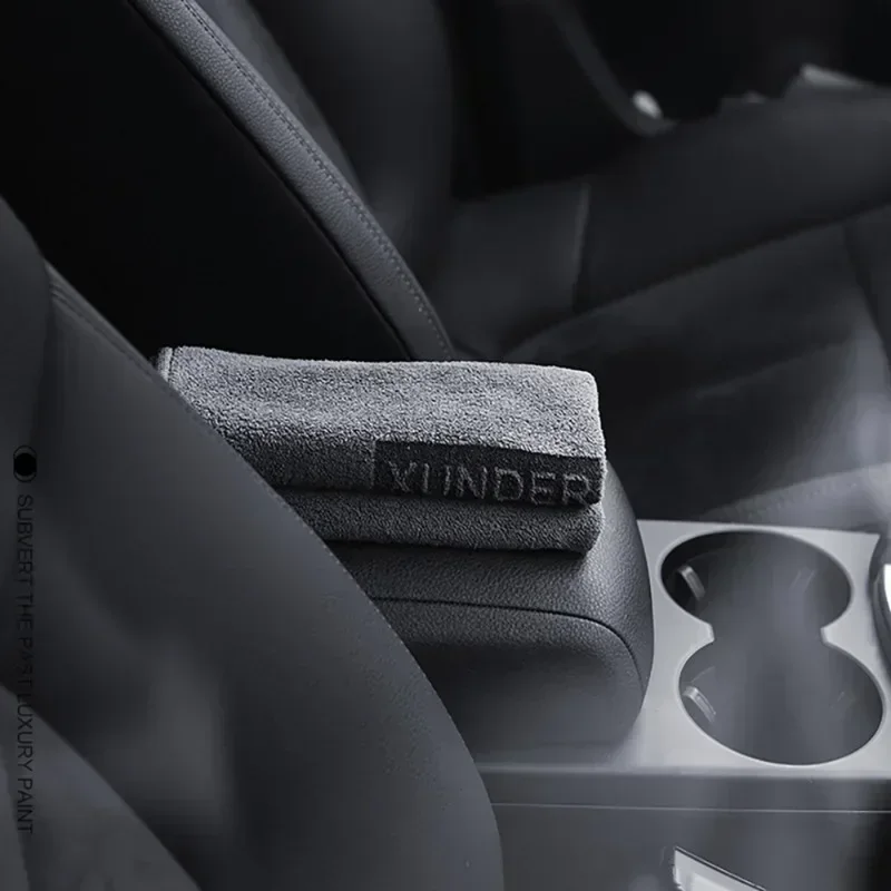 6Pcs High-end Microfiber Car Washing Towel Auto Cleaning Drying Cloth Car Care Detailing Cloth Water Absorption Car Rag