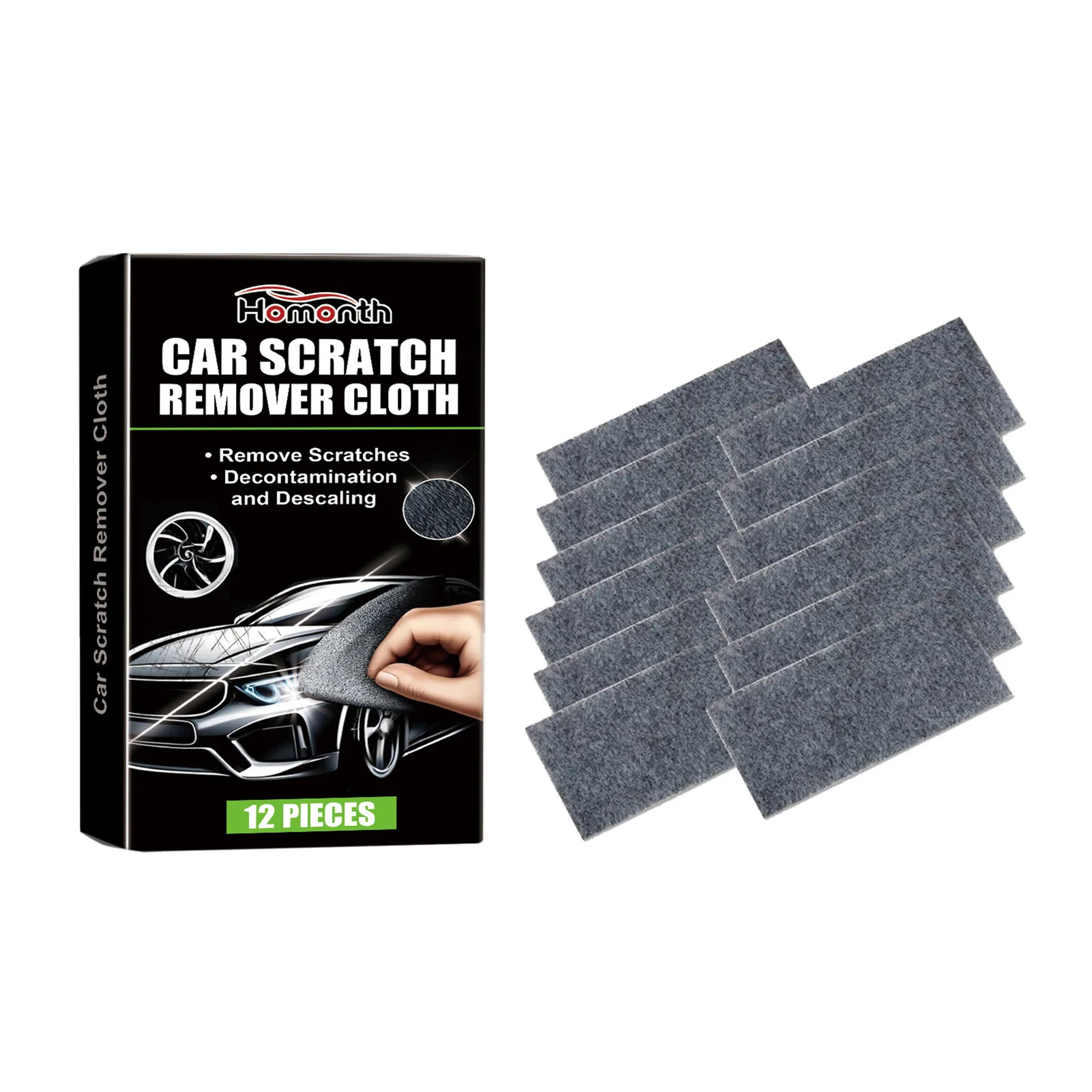 Nano Sparkle Cloth for Car Scratches Easy to Use Lightweight Scratch Cleaning Maintenance Towels for Motorbike SUV