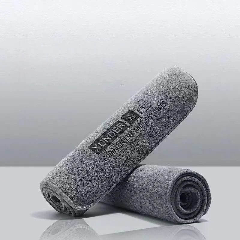 High-end Microfiber Car Washing Towel Auto Cleaning Drying Cloth Hemming Car Care Detailing Cloth Water Absorption Car Rag