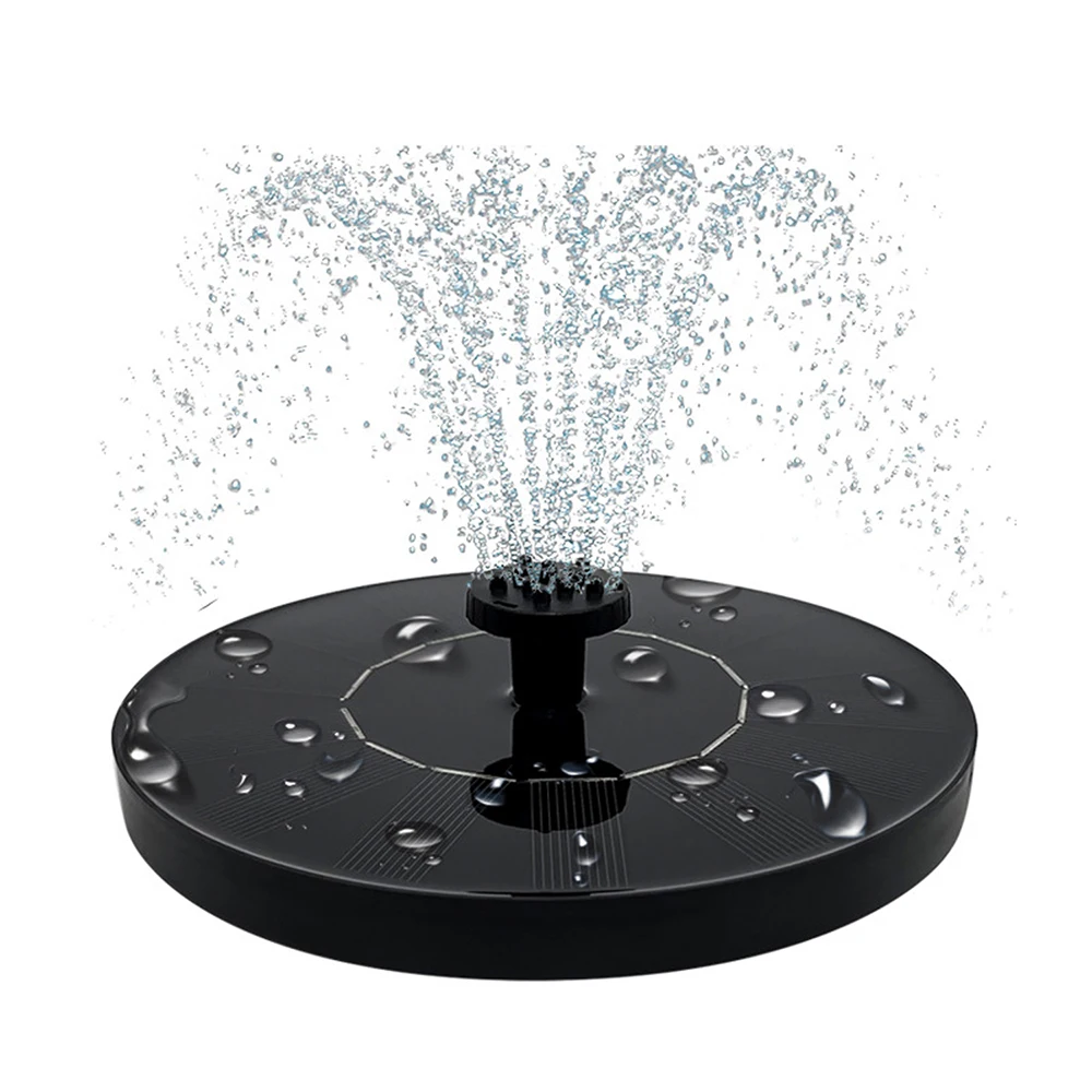 13/16cm Solar-powered Fountain Pumps for Circulation Aerator, Garden Rockery Sprinkler, Fish Pond Water Tank
