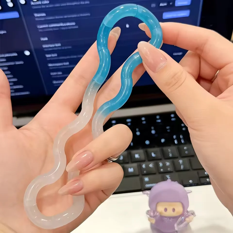 Deformable Rope Fun and Educational Fidget Toy Deformation Rope Stress Relieving Toy Funny Game Juguetes Party Gift Antiestrés