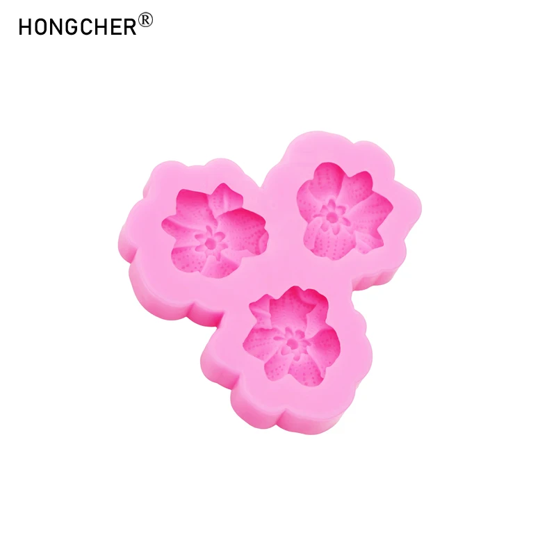 Peony & Rose Silicone Molds for Resin Jewelry DIY Handmade Chocolate Fondant Cakes Phone Case Decoration Baking Mold