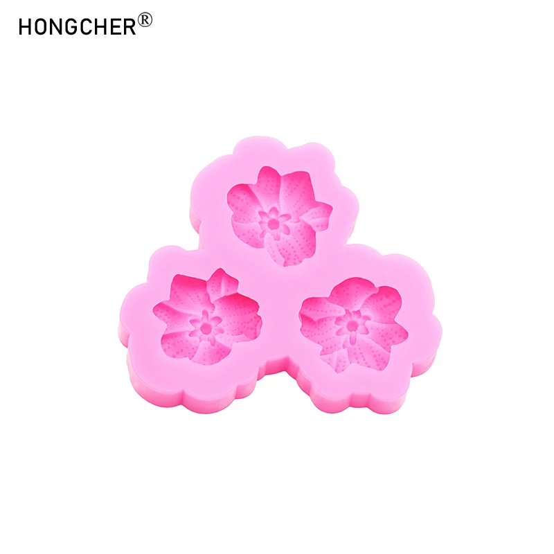Peony & Rose Silicone Molds for Resin Jewelry DIY Handmade Chocolate Fondant Cakes Phone Case Decoration Baking Mold