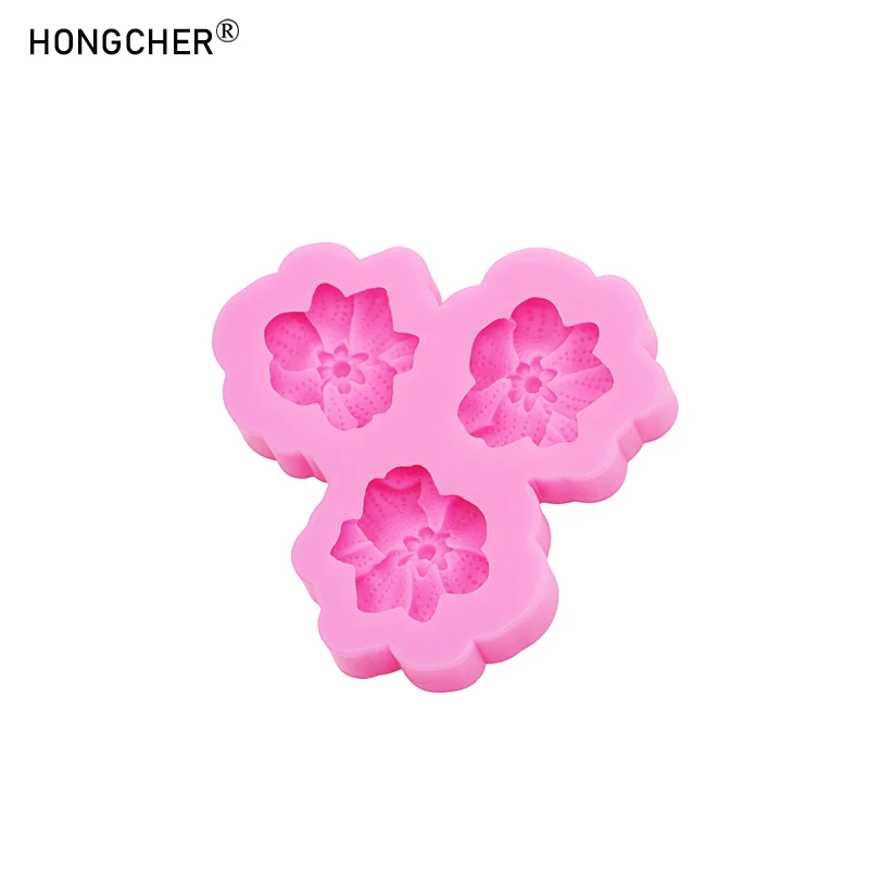 Peony & Rose Silicone Molds for Resin Jewelry DIY Handmade Chocolate Fondant Cakes Phone Case Decoration Baking Mold