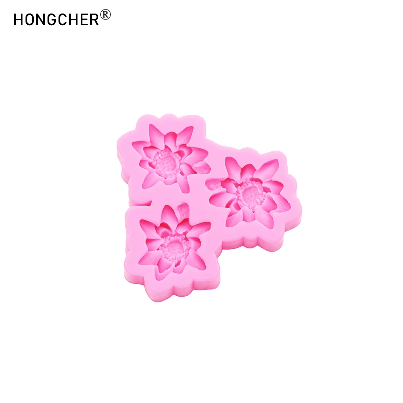 Peony & Rose Silicone Molds for Resin Jewelry DIY Handmade Chocolate Fondant Cakes Phone Case Decoration Baking Mold