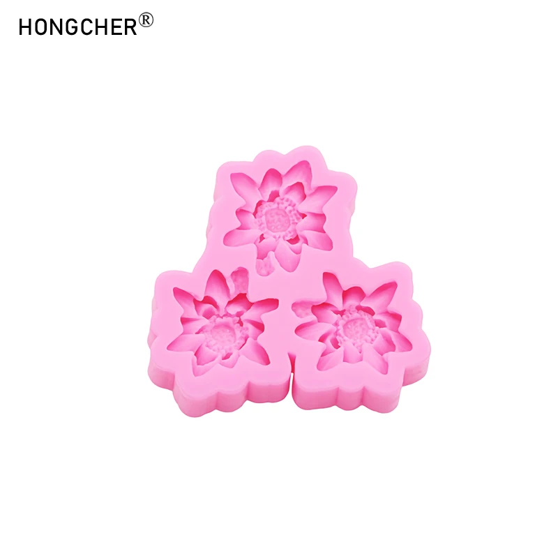 Peony & Rose Silicone Molds for Resin Jewelry DIY Handmade Chocolate Fondant Cakes Phone Case Decoration Baking Mold