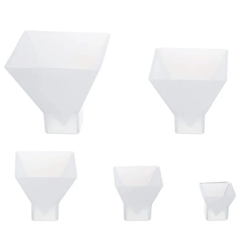15CM Super Large Pyramid Silicone Resin Mold Craft Jewelry Crystal Making Tools Triangular Pyramid Mold Crystal UV Epoxy