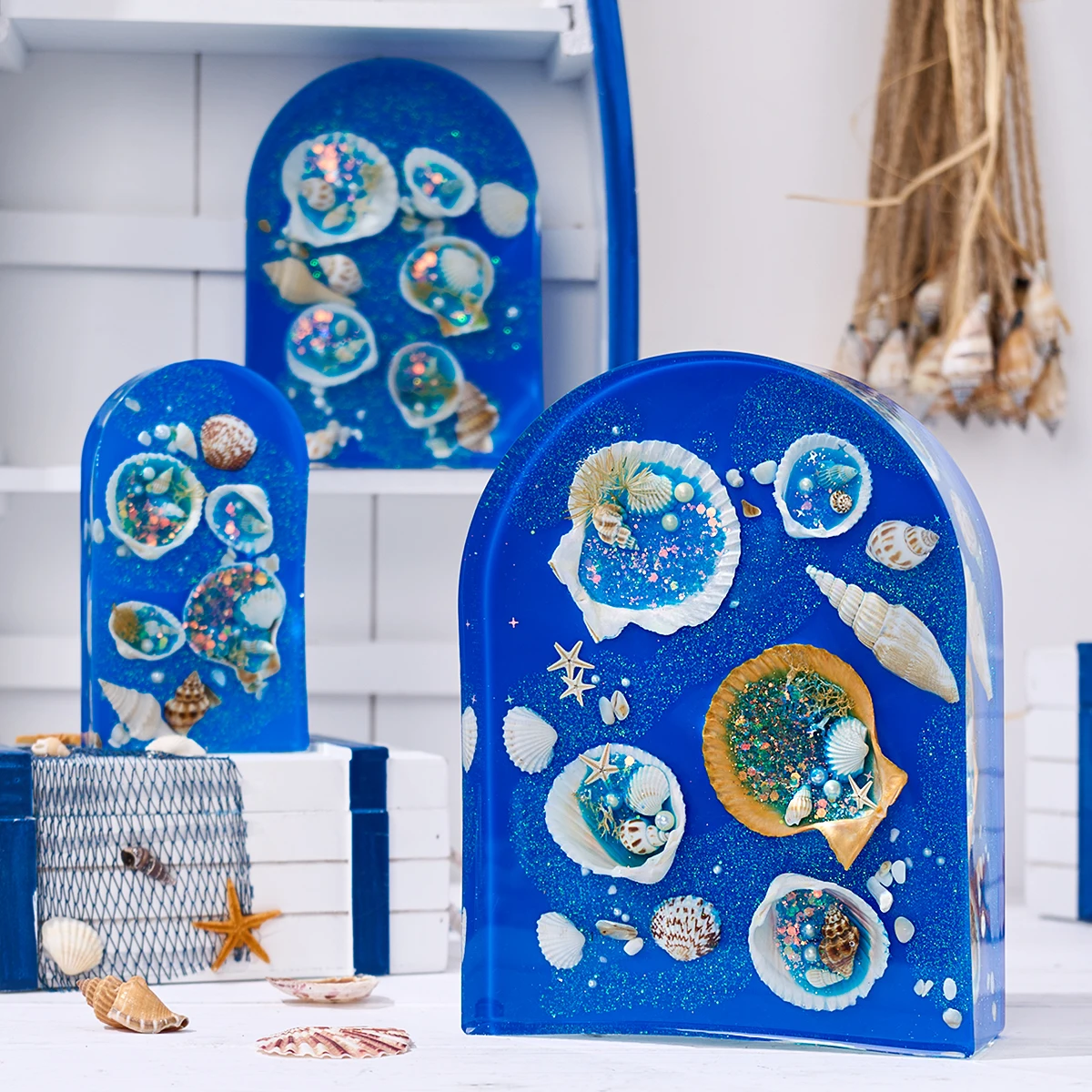 S/M/L Arch Ornament Silicone Mold DIY Handmade 3D Arch Book Files Crystal Dripping Glue UV Epoxy Resin Mold home Decor Supplies