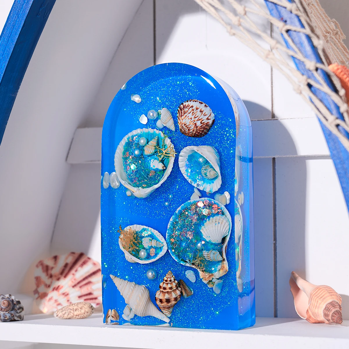 S/M/L Arch Ornament Silicone Mold DIY Handmade 3D Arch Book Files Crystal Dripping Glue UV Epoxy Resin Mold home Decor Supplies