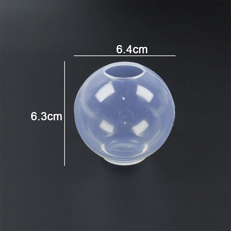 1PC 20-100mm Ball Shape Silicone Mold 3D Planet Ball Epoxy Resin Mould for DIY Crafts Home Decoration Tools