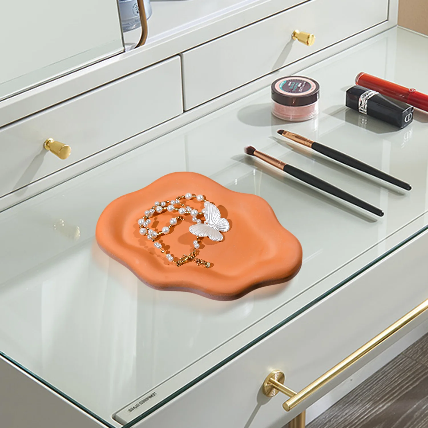 DIY Handmade Cloud shaped Tray Silicone Mold Jewelry Decoration Tray Resin Mold Home Decor Supplies Dropping Silicone Mold