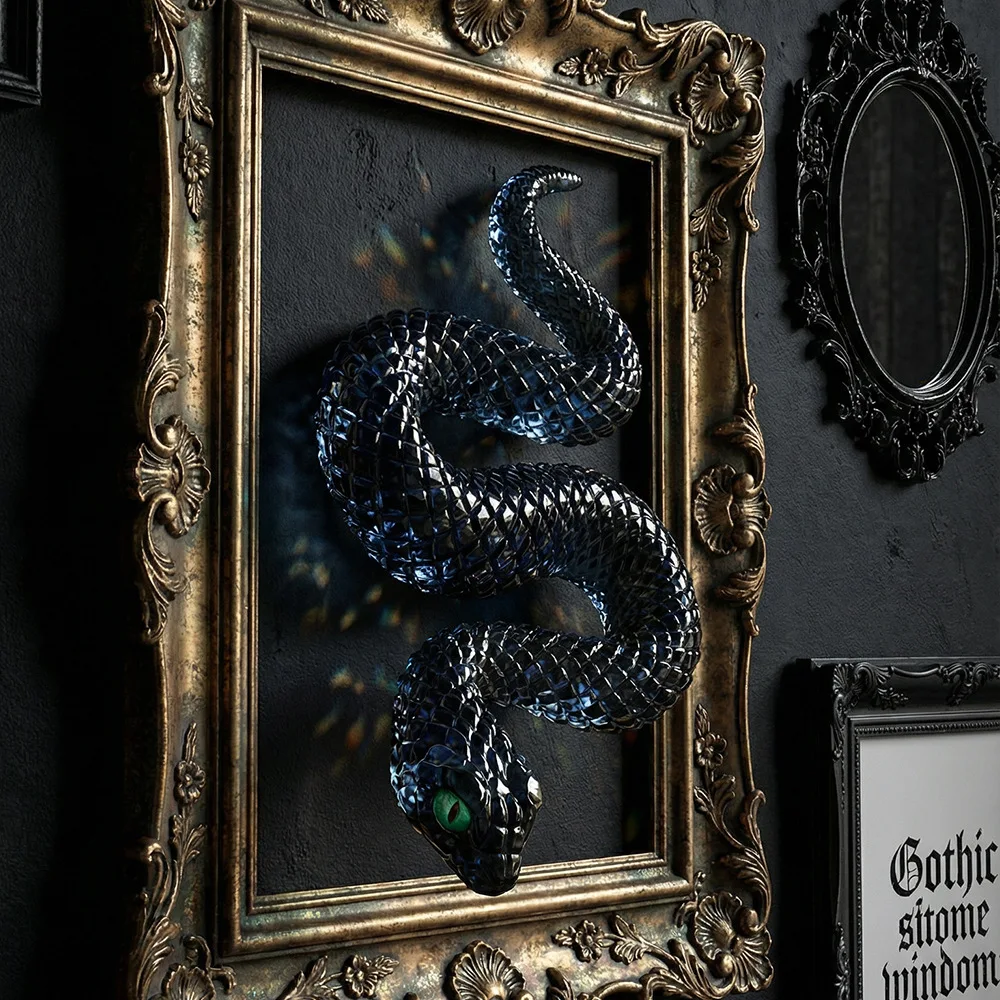 Creative Coiled Snake Silicone Mold - Realistic Serpent Resin & Plaster Casting Mold for DIY Candle, Aroma Stone & Decor