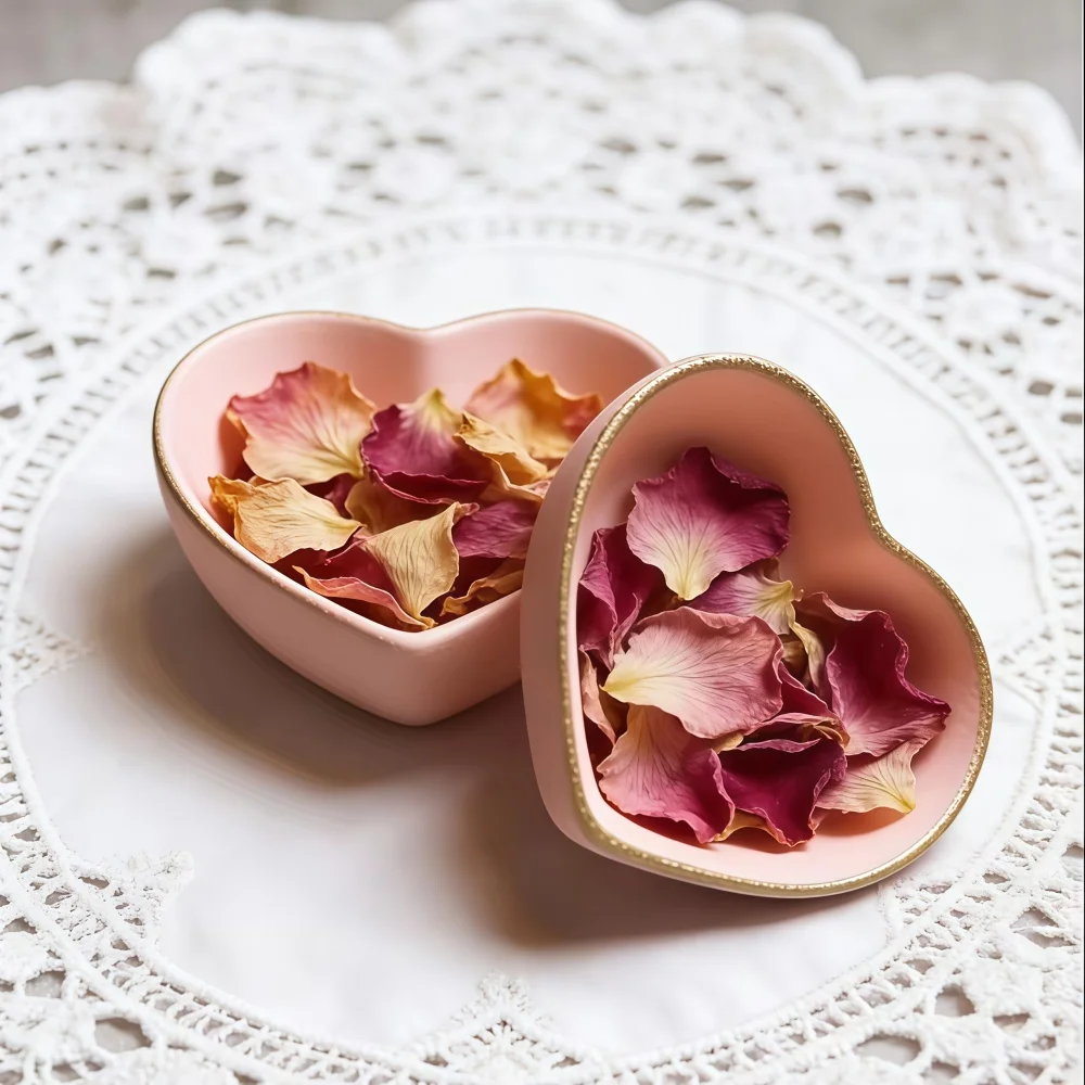 Heart-Shaped Silicone Mold DIY Handmade Cement Gypsum Epoxy Resin Scented Candle Storage Tray Heart-Shaped Jewelry Dish Decorative Tray Resin Storage Bowl Gift Mold