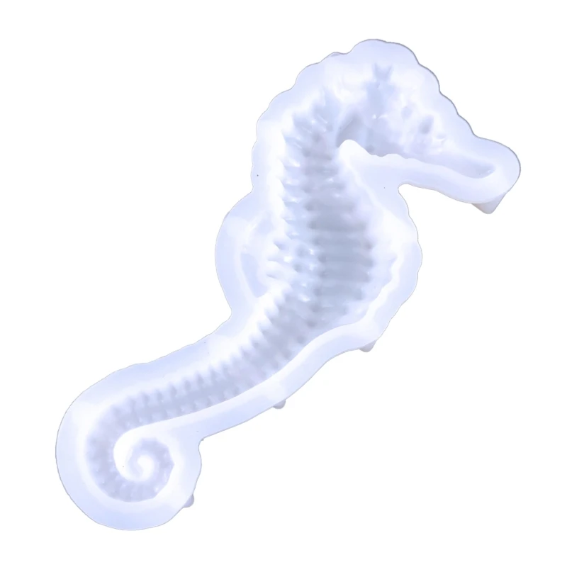 1Pcs Seahorse Keychain Silicone Mold Epoxy Resin Casting Mold DIY Handmade Craft Mold For Creative Jewelry Make Pendant Ornament