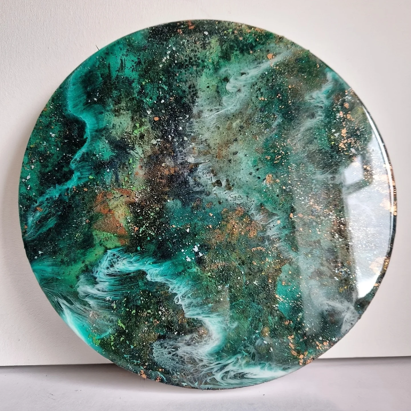 Super large resin mold, 14 inch large cold meat board resin mold, large circular mold resin table mold epoxy resin table mold,