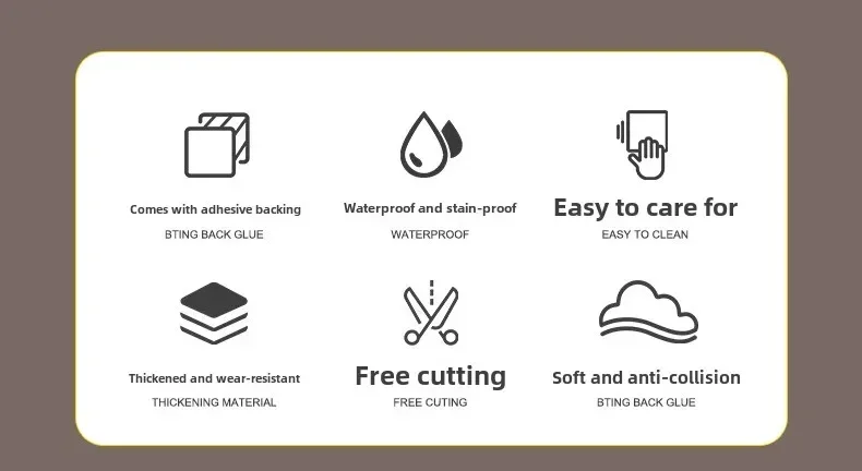 10/20/40PCS 30x30cm Self Adhesive Wallpaper Waterproof Tile Stickers FloorSticker for Kitchen Bathroom Ins Style Home Decor