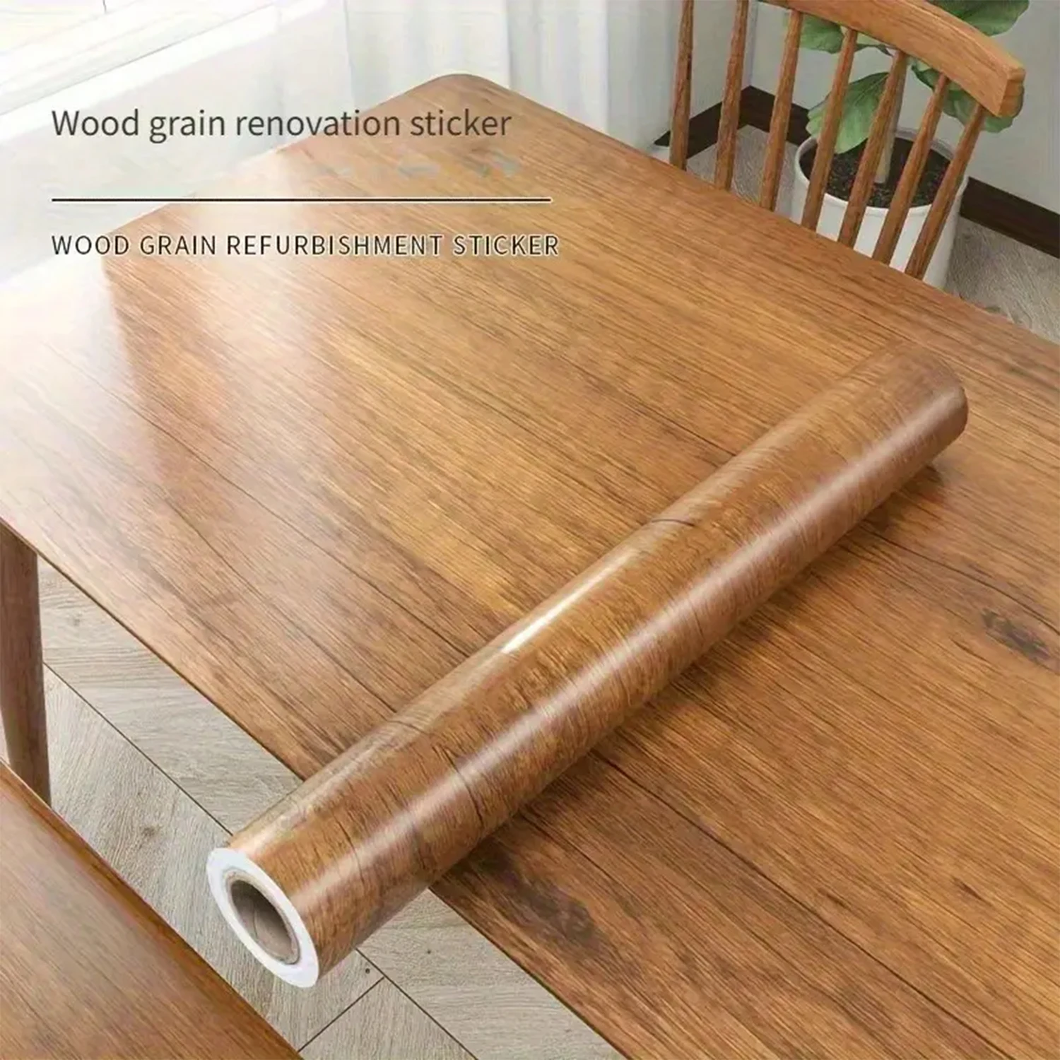 55/40cm Wood Grain Vinyl Wallpaper for Door Wardrobe Cupboard Table Furniture Waterproof Self Adhesive Stickers Home Decor Fil