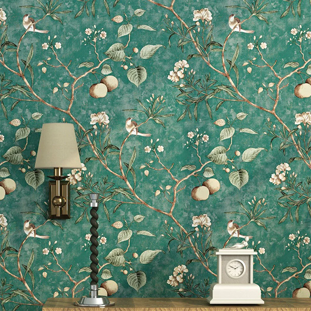 Floral Grey Peel and Stick Wallpaper Flower Self Adhesive Roll Waterproof Removable Contact Paper Furniture Table Renovate Decor