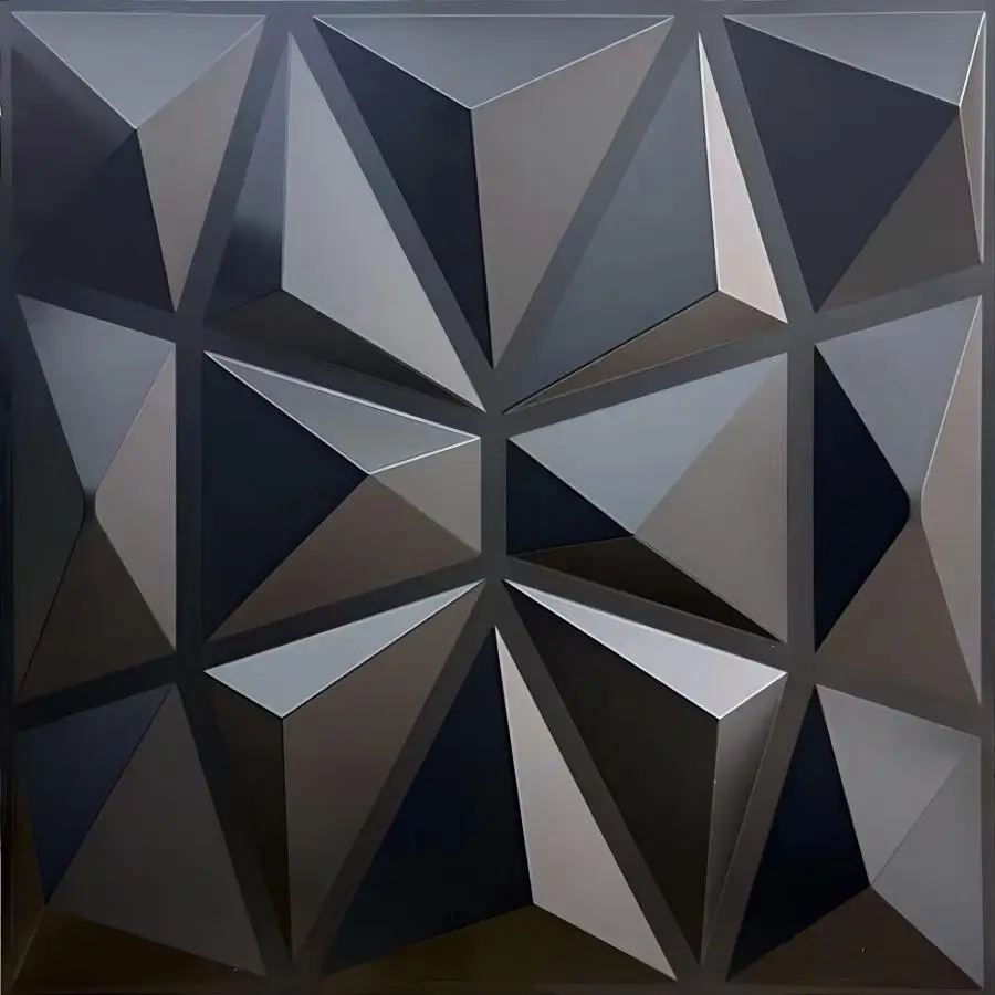 12pcs/20pcs 3D Textured Wall Panels for Indoor Wall Decoration, Suitable for Living Room Hall Bedroom Hotel Office, 30cm X 30cm
