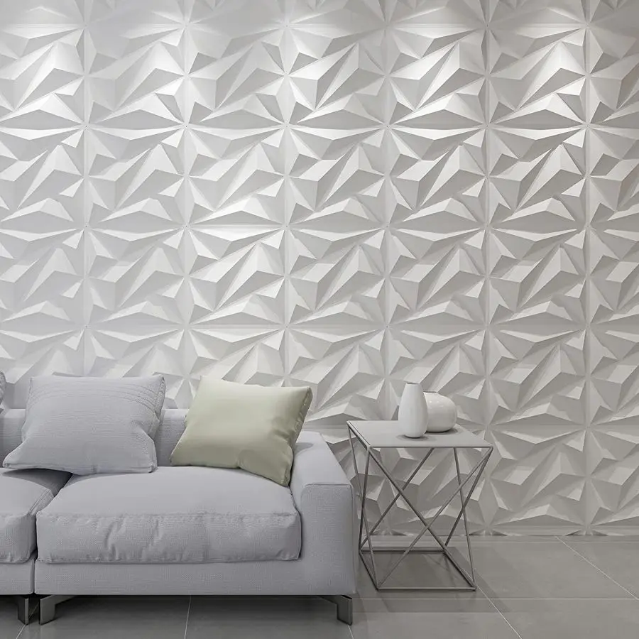 12pcs/20pcs 3D Textured Wall Panels for Indoor Wall Decoration, Suitable for Living Room Hall Bedroom Hotel Office, 30cm X 30cm