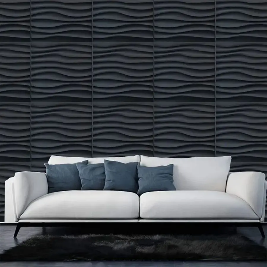 12pcs/20pcs 3D Textured Wall Panels for Indoor Wall Decoration, Suitable for Living Room Hall Bedroom Hotel Office, 30cm X 30cm