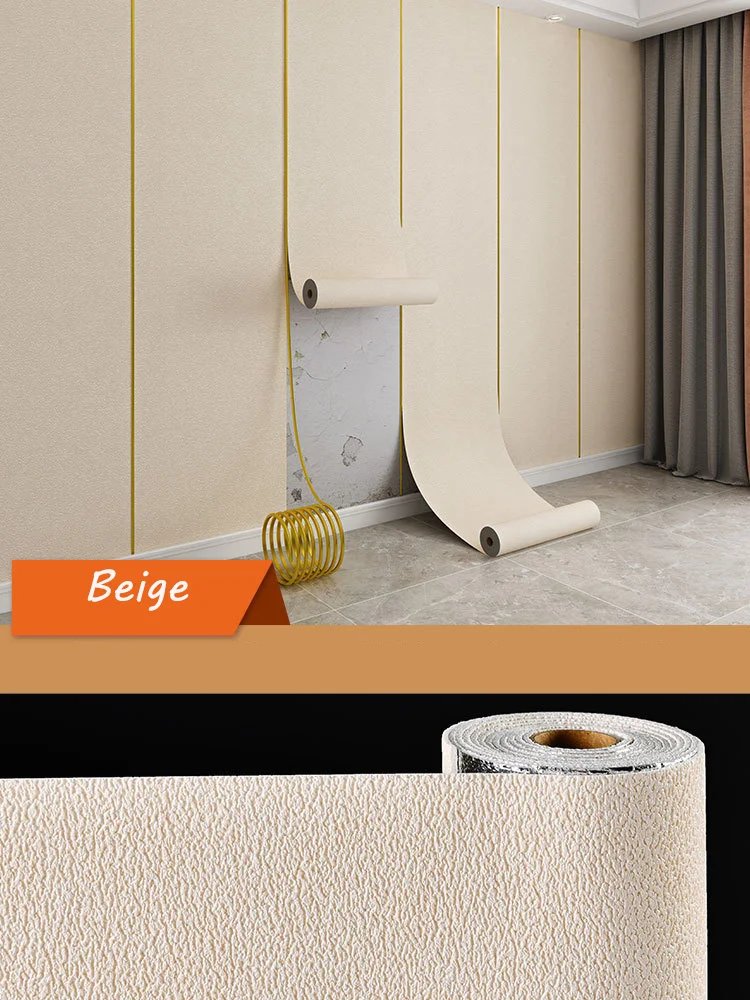 50cmX2.8M/10M 3D Self-Adhesive Insulation Wallpaper Waterproof Moisture-Proof Soundproof Panel Ceiling TV Background Decoration