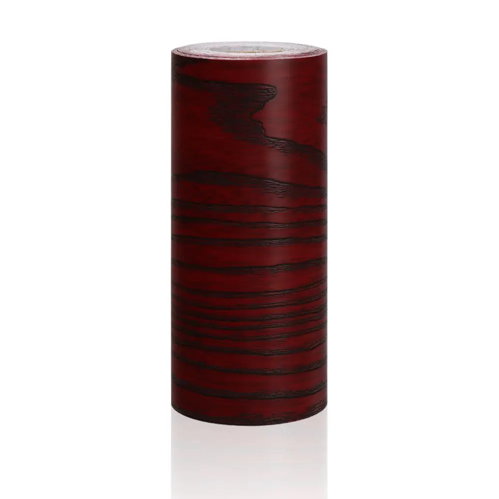 Self-adhesive PVC Wallpaper Waterproof Wood Living Room Skirting Line Vinyl Decals Baseboard Wall Border Corner Stickers