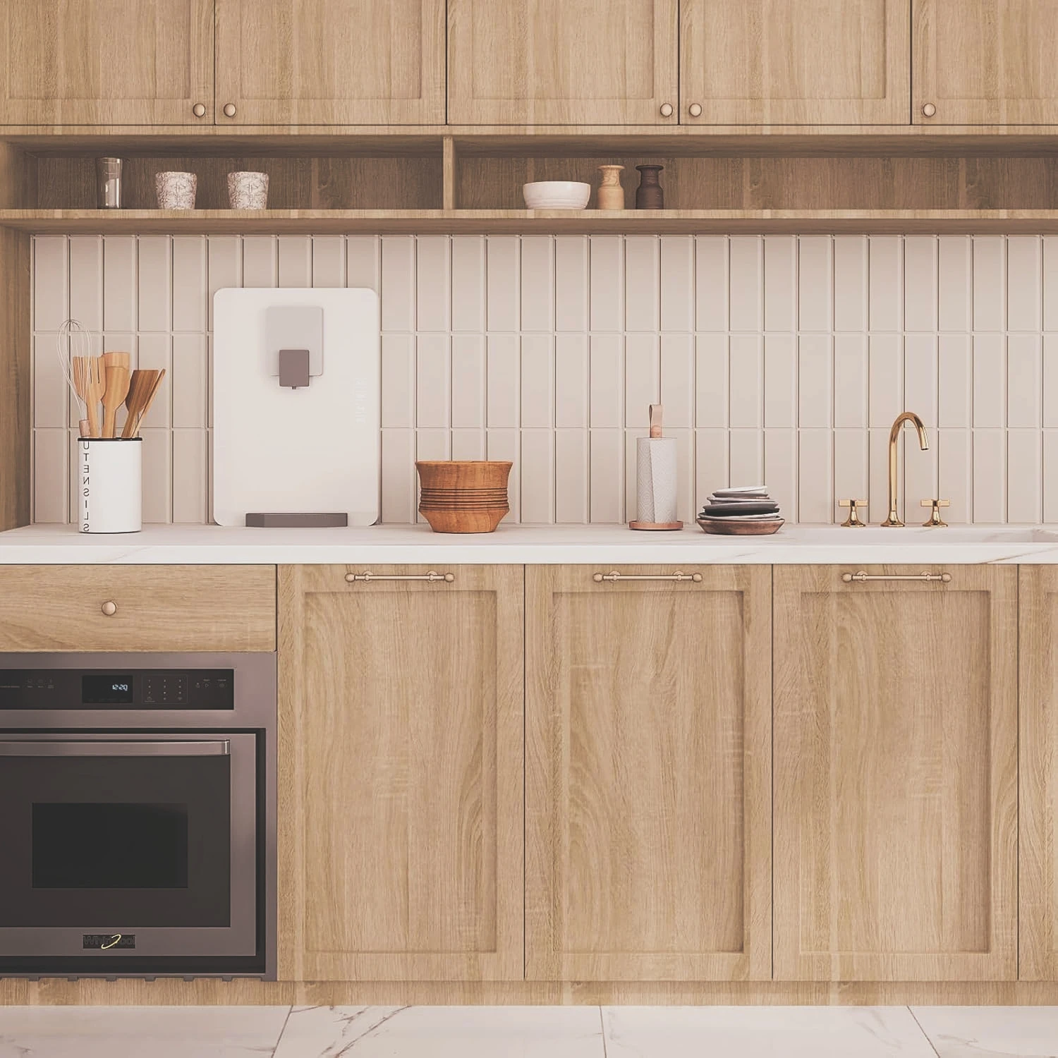55cm Wide Self Adhesive PVC Wallpaper Wood Grain Vinyl Wall Sticker Waterproof Kitchen Cabinet Door Furniture Home Decor