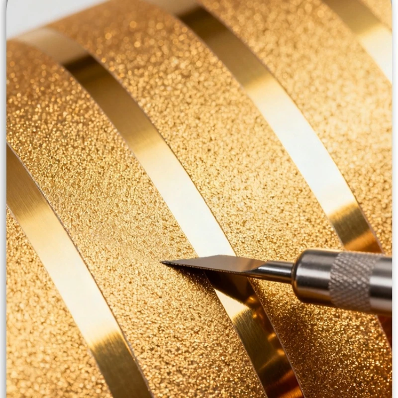 Luxury Peel and Stick Wall Panel Self Adhesive Gold Striped Wallpaper for Living Room Bedroom Accent Wall Home Decor Renovation
