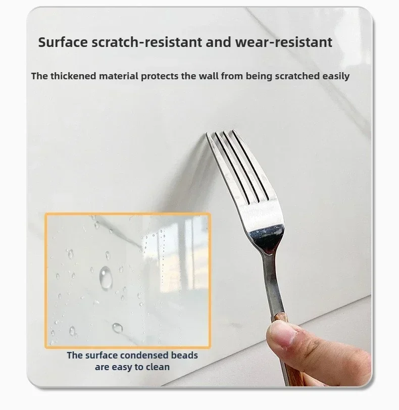 10/20/40PCS 30x30cm Self Adhesive Wallpaper Waterproof Tile Stickers FloorSticker for Kitchen Bathroom Ins Style Home Decor