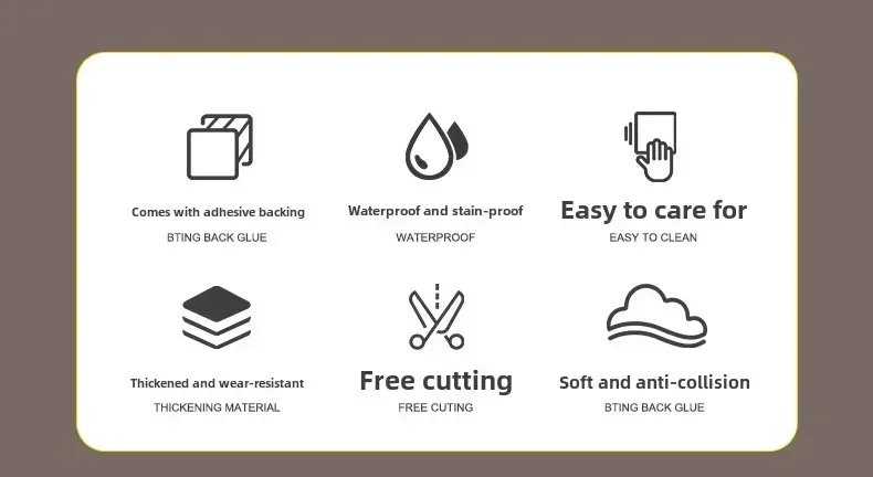 10/20/40PCS 30x30cm Self Adhesive Wallpaper Waterproof Tile Stickers FloorSticker for Kitchen Bathroom Ins Style Home Decor