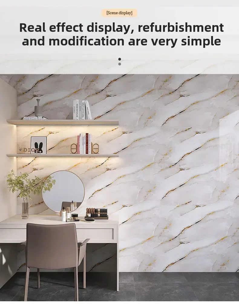 10/20/40PCS 30x30cm Self Adhesive Wallpaper Waterproof Tile Stickers FloorSticker for Kitchen Bathroom Ins Style Home Decor