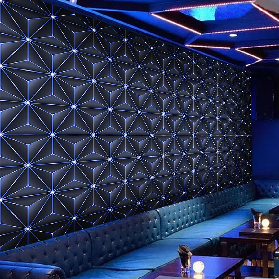 Self Adhesive PVC Wallpaper Game Hall Bar Restaurant Personalized DIY Stickers Furniture Renovation Home Decoration Wallpaper
