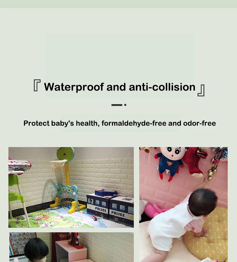 5-30pcs Self-adhesive 35cm*30cm Wallpaper Peel and Stick Wallpaper Decoration for Bedroom Brick Pattern Pvc DIY