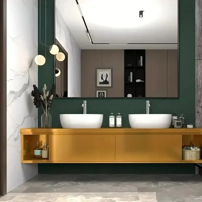 40cm Self-Adhesive Golden Stainless Brushed Contact Paper, Peel Stick Wallpaper, Removable Wall Decals For RefrigeratorFurniture