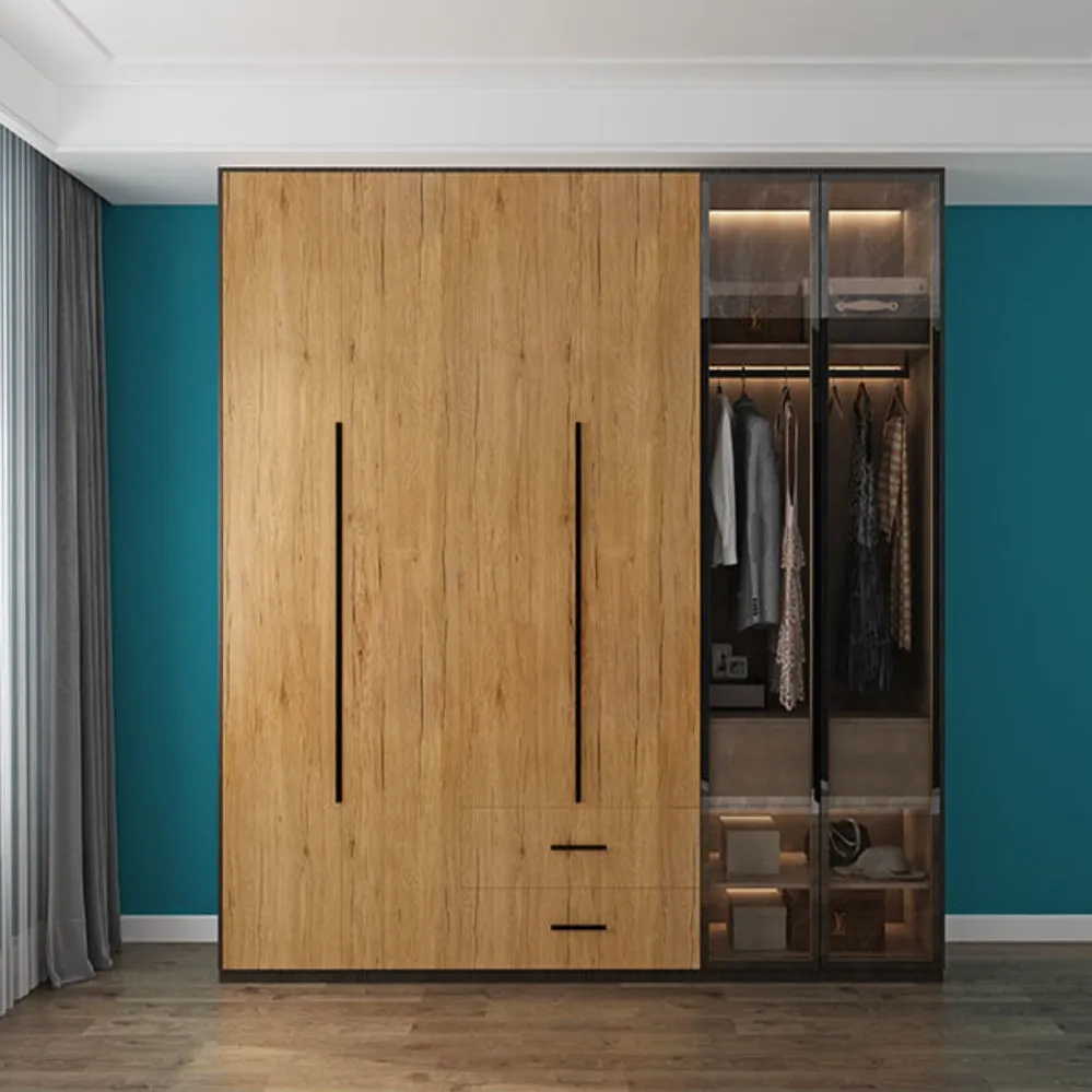 55cm Width Wood Grain PVC Wallpaper for Door Wardrobe Cupboard Table Furniture Waterproof Self Adhesive Stickers Home Decor Film
