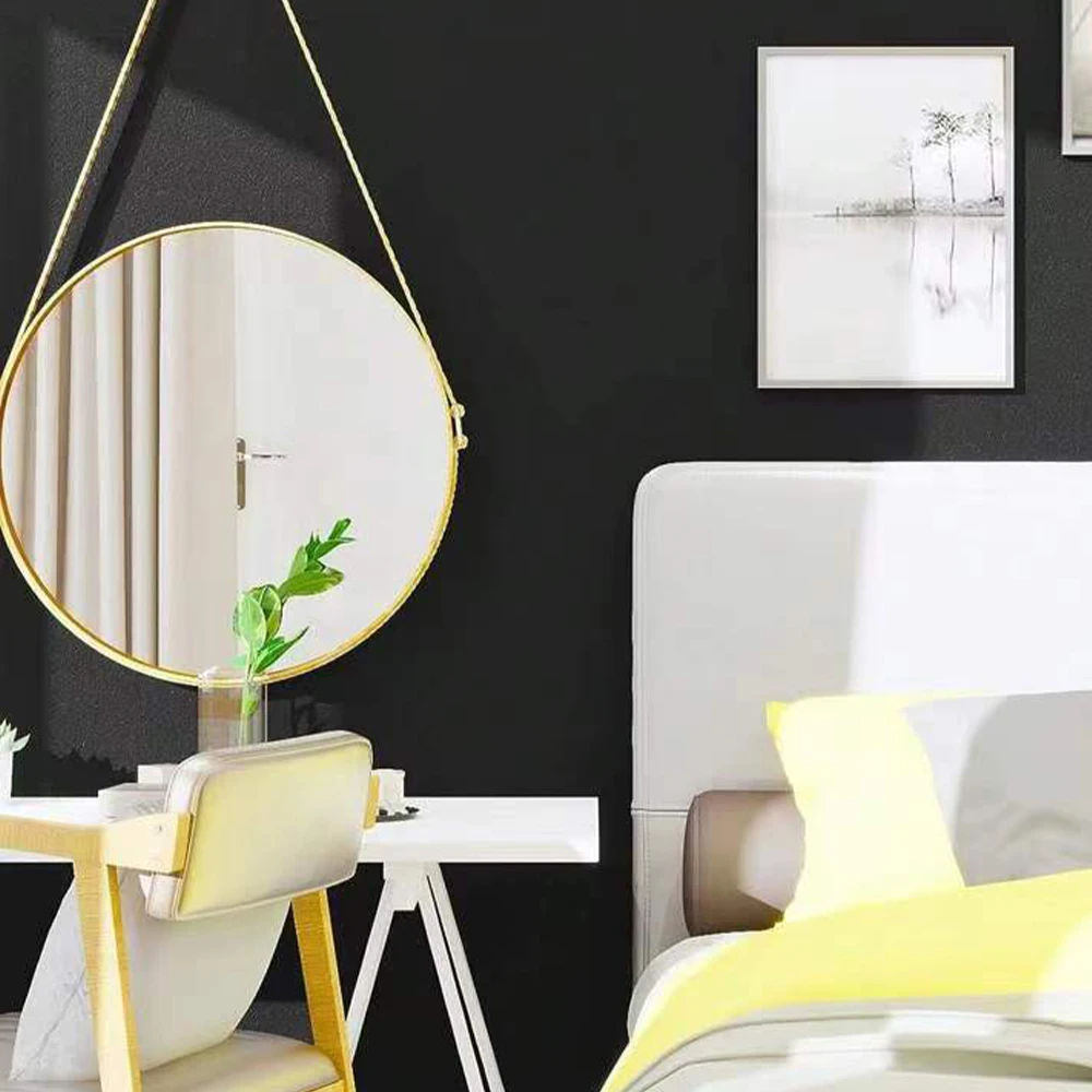 Waterpoof Matte Wallpaper White Grey Black Vinyl Self-Adhesive Stickers for Wall Furniture Livingroom Contact Paper Home Decor