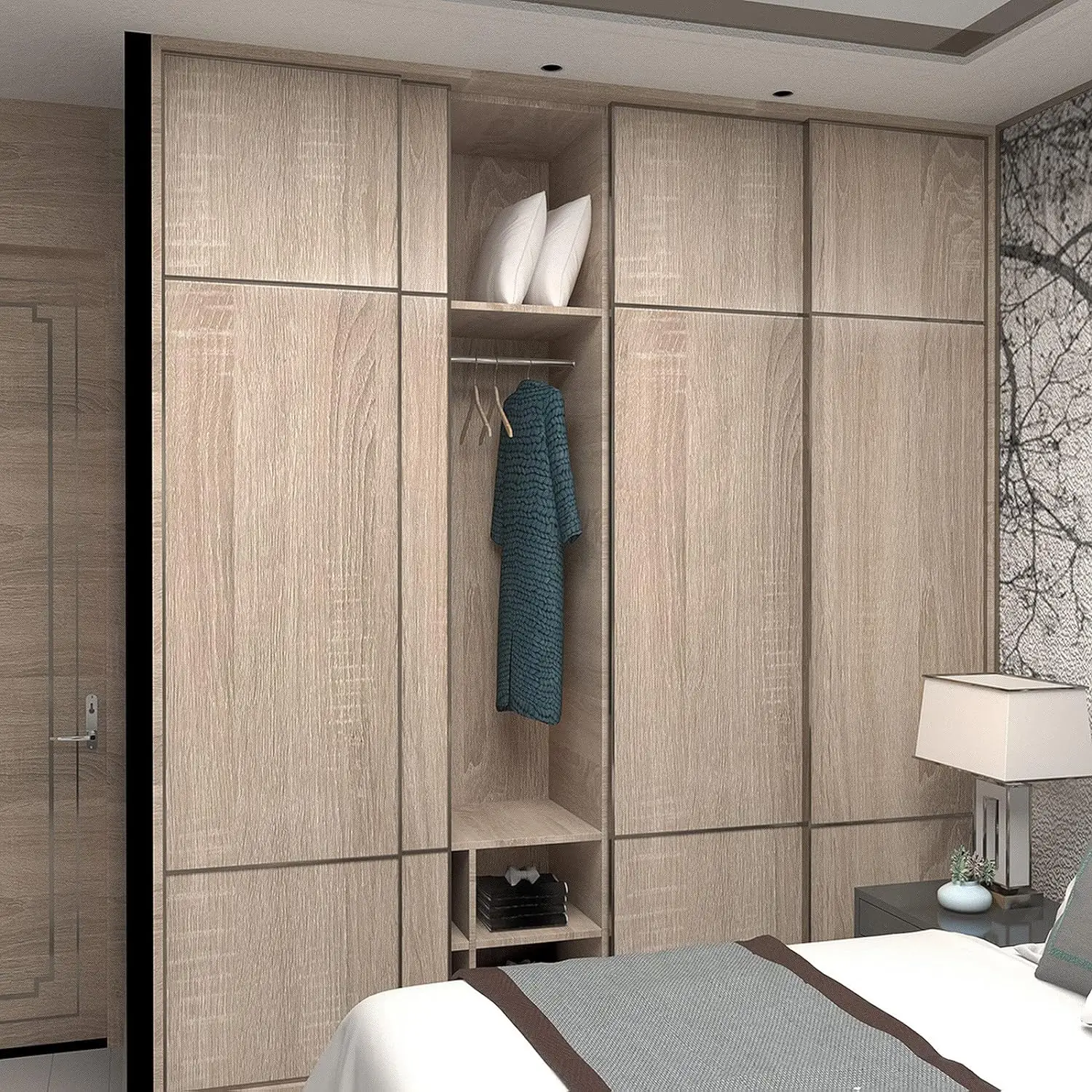 1/2/3/5M Wood Grain PVC Wallpaper for Door Wardrobe Cupboard Table Furniture Waterproof Self Adhesive Stickers Home Decor Film