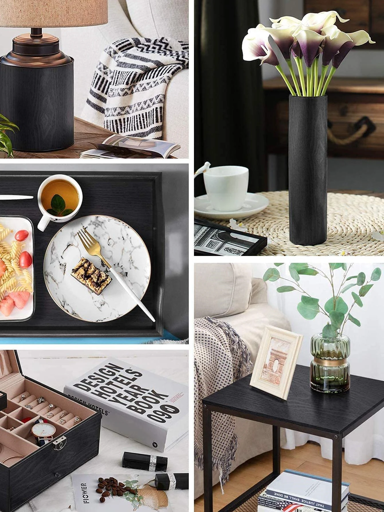 6M Waterproof Self Adhesive PVC Wallpaper Roll Furniture Cabinets Vinyl Decorative Film Wood Grain Stickers for Diy Home Decor