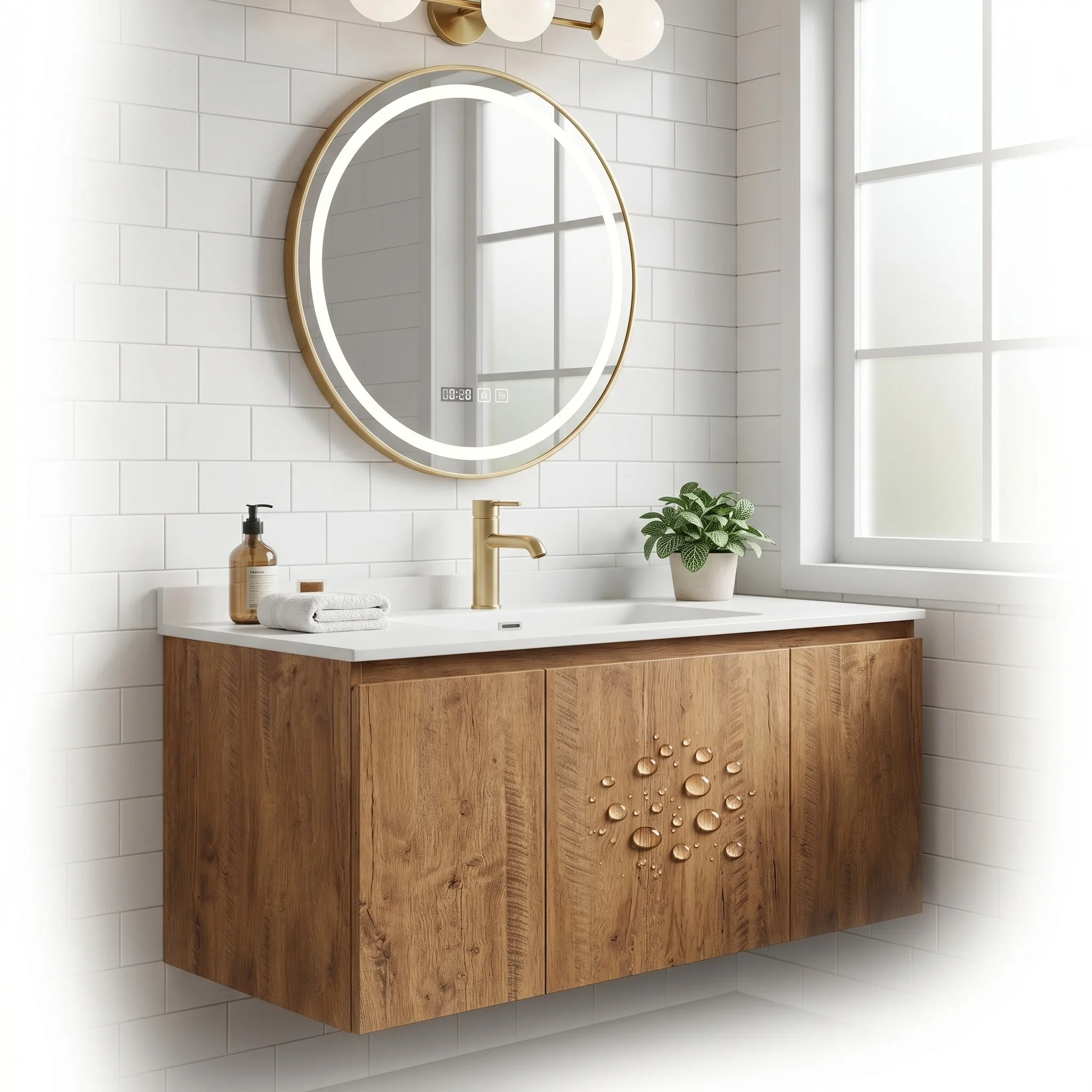 55cm 3D Wood Grain Self Adhesive PVC Wallpaper Waterproof Stickers for Wardrobe Cupboard Table Furniture Home Decor