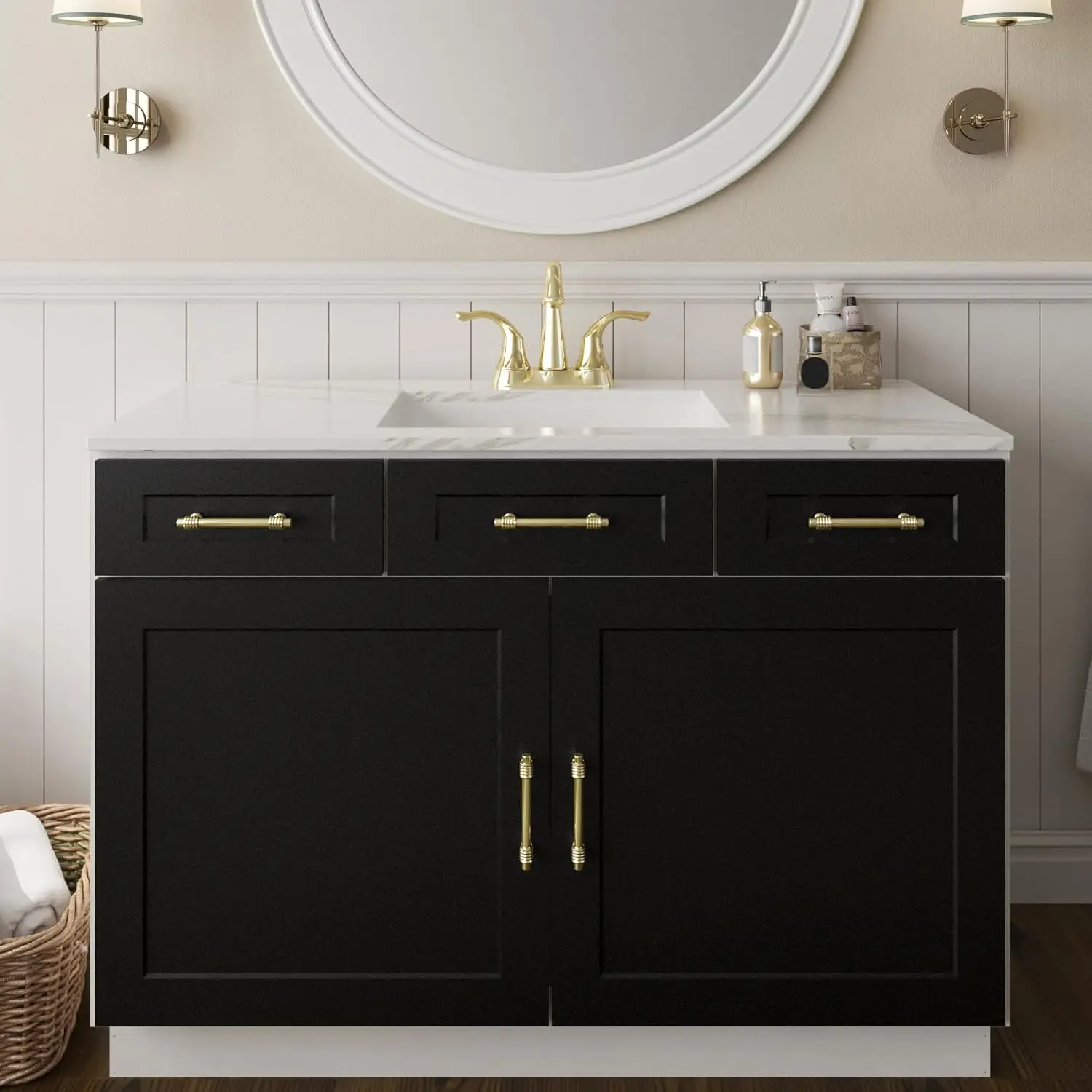 60cmPeel and Stick Vinyl Wallpaper Matte Black Gray White Removable Thick Contact Paper for Walls Kitchens Countertops Cabinets
