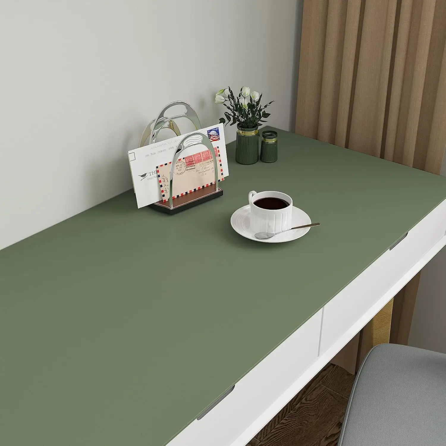 60cmPeel and Stick Vinyl Wallpaper Matte Black Gray White Removable Thick Contact Paper for Walls Kitchens Countertops Cabinets