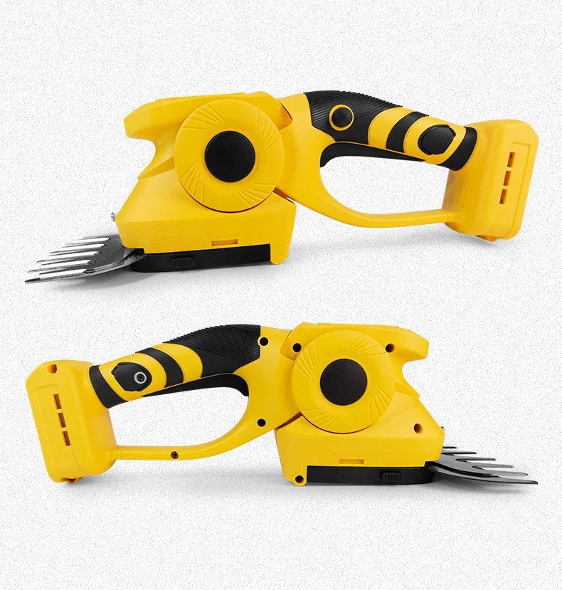 Electric Goddess Brushless For Dewalt 20V Battery Pin 2 in 1 Cordless Grass Shears Garden Hedge Trimmer Rechargeable Power Tool