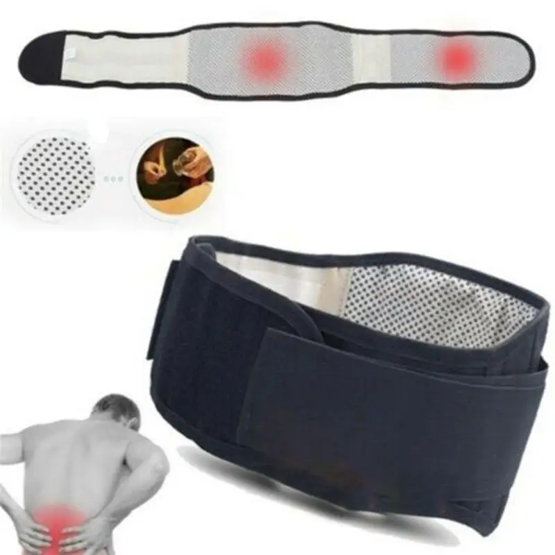 Adjustable Back Waist Support Belt Waist Self Heating Magnetic Therapy Lumbar Brace Massage Band Pain Relief Health Care