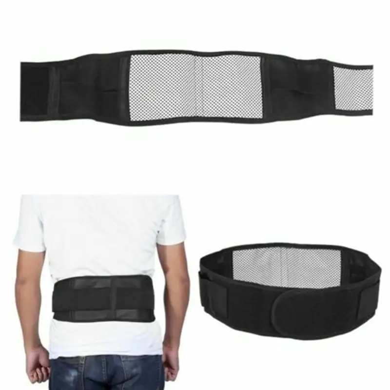 Adjustable Back Waist Support Belt Waist Self Heating Magnetic Therapy Lumbar Brace Massage Band Pain Relief Health Care