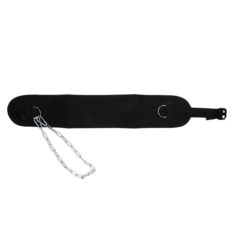Pull up weight carrying fitness belt for men, squat horizontal bar, waist protection, back muscle strength training belt