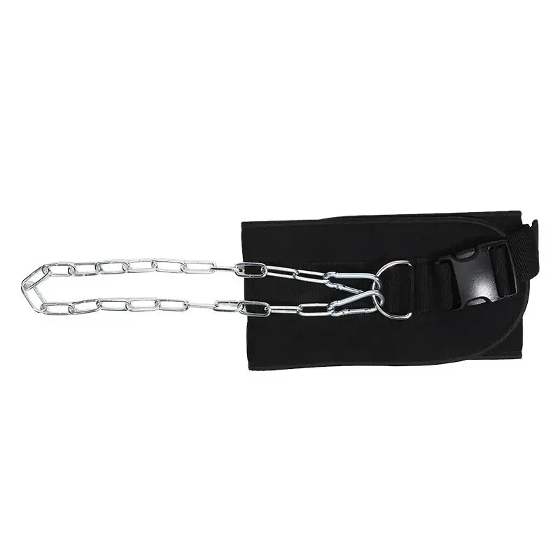 Pull up weight carrying fitness belt for men, squat horizontal bar, waist protection, back muscle strength training belt