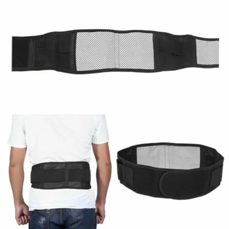1pc Self Heating Back Brace for Lower Lumbar Support, Adjustable & Breathable Waist Belt for Pain Relief, Men & Women