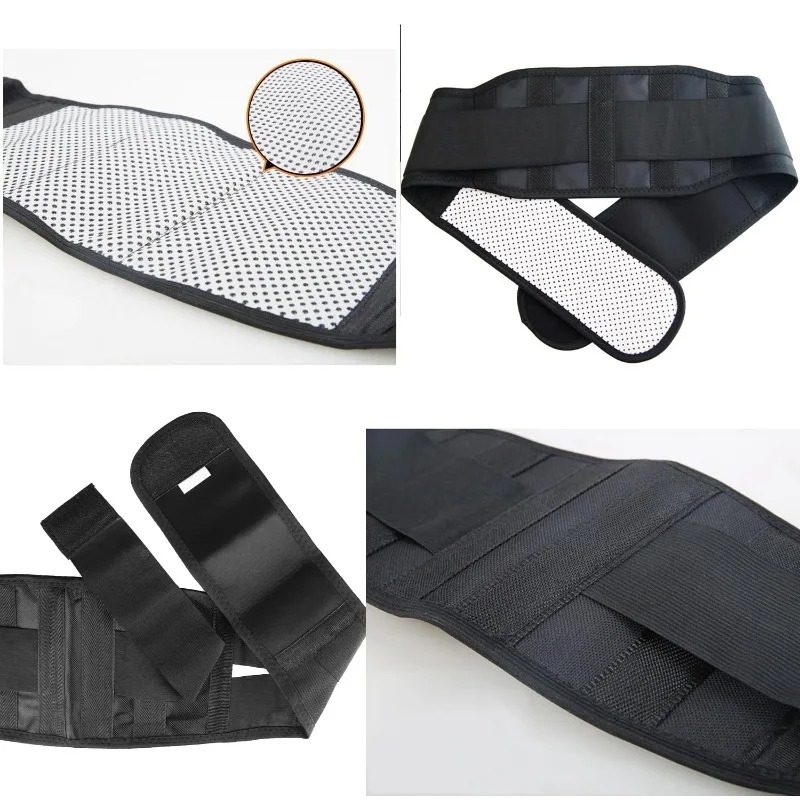 1pc Self Heating Back Brace for Lower Lumbar Support, Adjustable & Breathable Waist Belt for Pain Relief, Men & Women