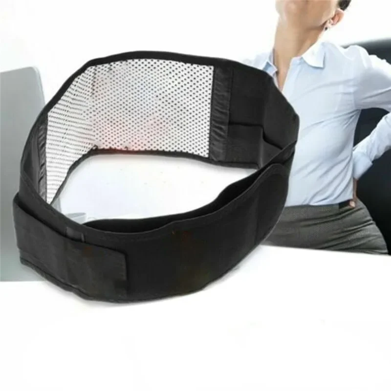 1pc Self Heating Back Brace for Lower Lumbar Support, Adjustable & Breathable Waist Belt for Pain Relief, Men & Women